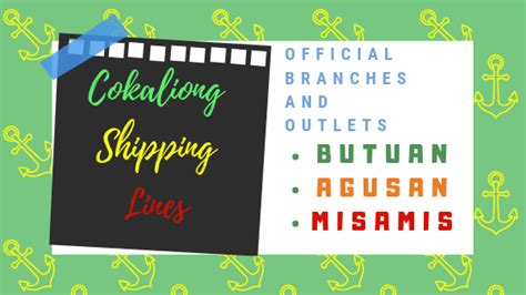 cokaliong ticketing outlet butuan|Cokaliong Shipping Lines – Official Branches and .